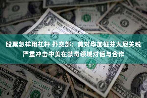 股票怎样用杠杆 外交部：美对华加征芬太尼关税严重冲击中美在禁毒领域对话与合作